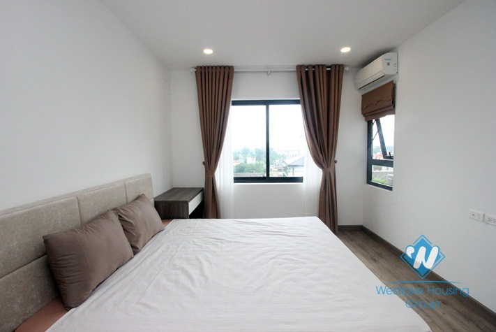 Lake view 2 bedrooms apartment with morden equiped for rent in Tay Ho area.